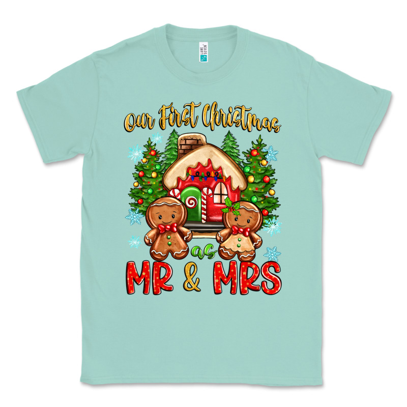 Our First Christmas As Mr And Mrs Classic Tee by Zillion Design Studio | Teevron