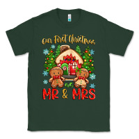 Sports Green our first christmas as mr and mrs Classic Tee - Zillion Design Studio