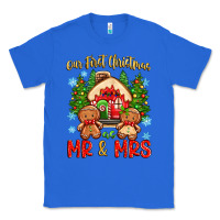 True Royal our first christmas as mr and mrs Classic Tee - Zillion Design Studio
