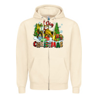 Sandshell i dig christmas Zipper Hoodie - Zillion Design Studio