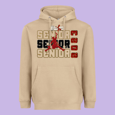 Senior Senior Senior 2023 Heavyweight Hoodie Designed By Zillion Design Studio