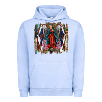Pigment Grape Ice Lady of Guadalupe 4th of july Urban Hoodie - Jasminsmagicworld