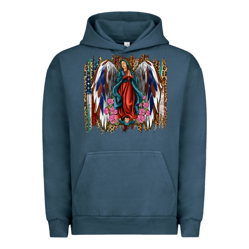 Lady Of Guadalupe 4th Of July Urban Hoodie by Jasminsmagicworld | Teevron