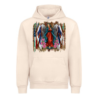 Sandshell Lady of Guadalupe 4th of july Urban Hoodie - Jasminsmagicworld