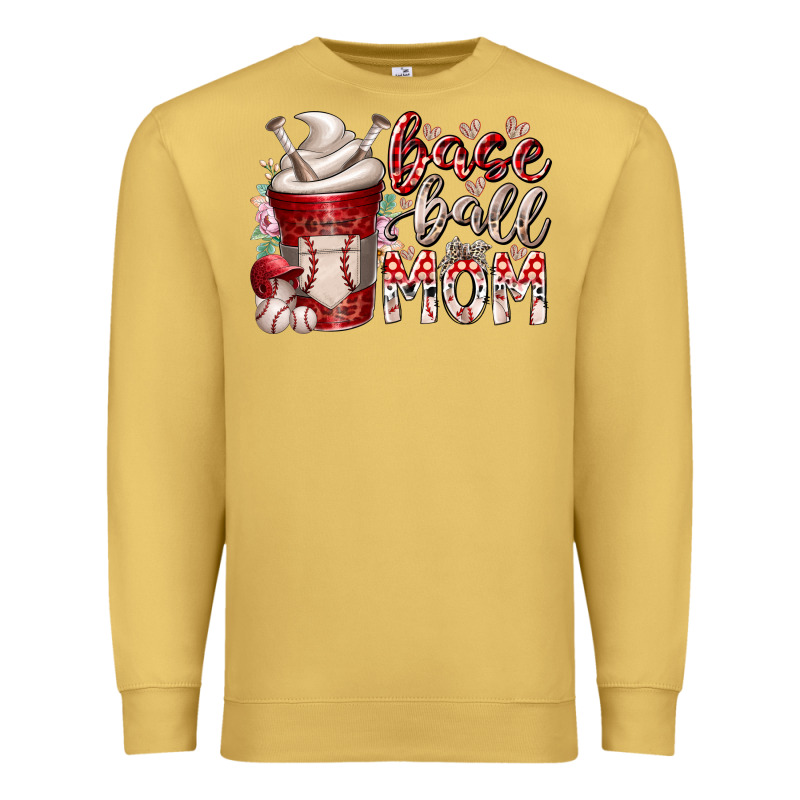 Baseball Mom Coffee Premium Sweatshirt by RacoonDesign | Teevron