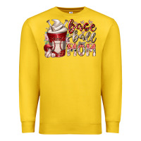 Lemon baseball mom coffee Premium Sweatshirt - RacoonDesign