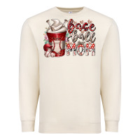 Sandshell baseball mom coffee Premium Sweatshirt - RacoonDesign
