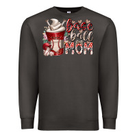 Smoke baseball mom coffee Premium Sweatshirt - RacoonDesign