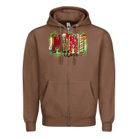 Chestnut mimi claus Zipper Hoodie - Zillion Design Studio