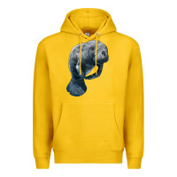 Lemon Manatee Illustrations Premium Hoodie - LillyAllenDesigns