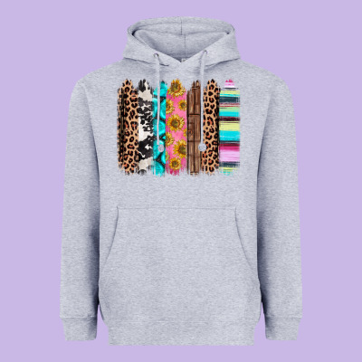 Western Brushstrokes Heavyweight Hoodie Designed By Cts Tumbler Store