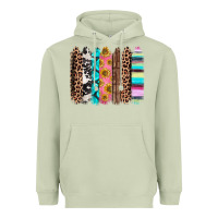 Matcha Western brushstrokes Heavyweight Hoodie - CTS Tumbler Store