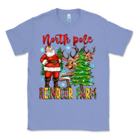 Colony Blue north pole reindeer farm Classic Tee - Zillion Design Studio
