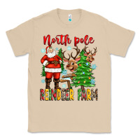 Mushroom north pole reindeer farm Classic Tee - Zillion Design Studio
