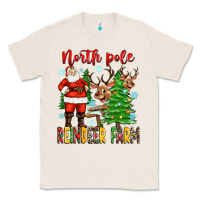 Natural north pole reindeer farm Classic Tee - Zillion Design Studio