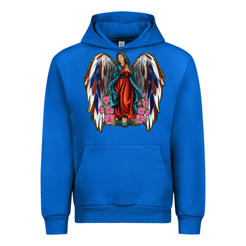 Angel Wing Lady Of Guadalupe 4th Of July Urban Hoodie by Jasminsmagicworld | Teevron