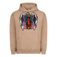 Pigment Burro Angel Wing Lady of Guadalupe 4th of July Urban Hoodie - Jasminsmagicworld