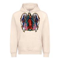Sandshell Angel Wing Lady of Guadalupe 4th of July Urban Hoodie - Jasminsmagicworld