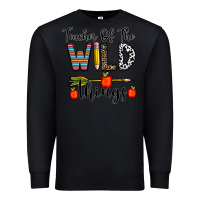 Black teacher of the wild things Premium Sweatshirt - CowhideDigitalArt