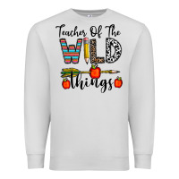 Dove Grey teacher of the wild things Premium Sweatshirt - CowhideDigitalArt
