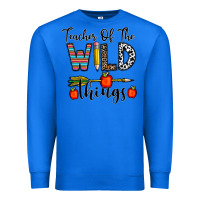 True Royal teacher of the wild things Premium Sweatshirt - CowhideDigitalArt