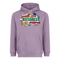 Lavender small business mama Heavyweight Hoodie - Zillion Design Studio