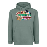 Sage small business mama Heavyweight Hoodie - Zillion Design Studio