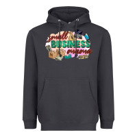 Smoke small business mama Heavyweight Hoodie - Zillion Design Studio