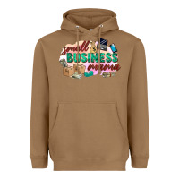 Toasted Coconut small business mama Heavyweight Hoodie - Zillion Design Studio