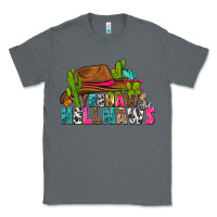 Charcoal Heather yeehaws and hellnaws Classic Tee - texasbilliewilder