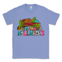 Colony Blue yeehaws and hellnaws Classic Tee - texasbilliewilder