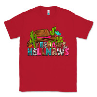 Red yeehaws and hellnaws Classic Tee - texasbilliewilder