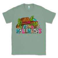 Sage yeehaws and hellnaws Classic Tee - texasbilliewilder