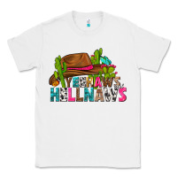 White yeehaws and hellnaws Classic Tee - texasbilliewilder