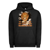 Pigment Black Dad The Man Cowhide Background Urban Hoodie - Jasminsmagicworld