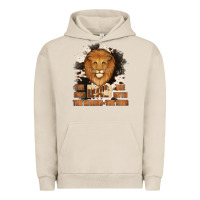 Pigment French Oak Dad The Man Cowhide Background Urban Hoodie - Jasminsmagicworld