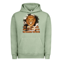Pigment Oil Green Dad The Man Cowhide Background Urban Hoodie - Jasminsmagicworld