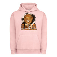 Pigment Salmon Dad The Man Cowhide Background Urban Hoodie - Jasminsmagicworld