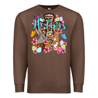 Chestnut Easter Day He lives Premium Sweatshirt - OliviaCreatesArt