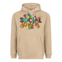 Mushroom social worker Heavyweight Hoodie - Zillion Design Studio