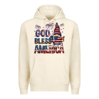 Tofu god bless america Premium Hoodie - NancyCooperArtShop