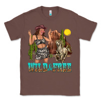 Chestnut wild and free Classic Tee - texasbilliewilder