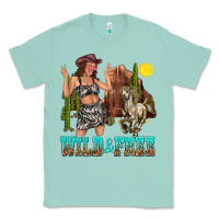 Seafoam wild and free Classic Tee - texasbilliewilder