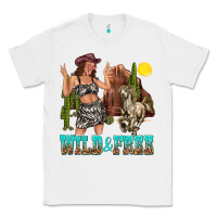 White wild and free Classic Tee - texasbilliewilder