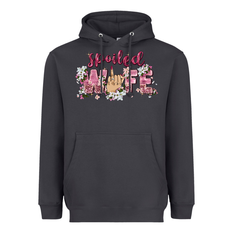 Spoiled Wife Heavyweight Hoodie by Zillion Design Studio | Teevron