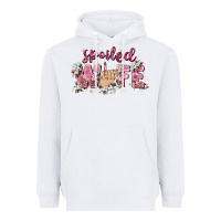 White spoiled wife Heavyweight Hoodie - Zillion Design Studio