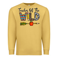 Antique Gold teacher of the wild Premium Sweatshirt - CowhideDigitalArt