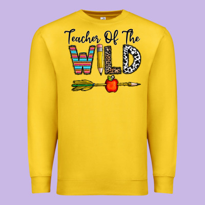 Teacher Of The Wild Premium Sweatshirt Designed By Cowhidedigitalart