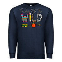 Navy teacher of the wild Premium Sweatshirt - CowhideDigitalArt