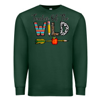 Sports Green teacher of the wild Premium Sweatshirt - CowhideDigitalArt